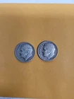 1949-D AND 1946-S Roosevelt Dimes - Rare - 90% Silver