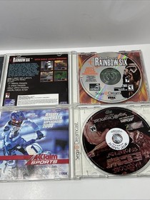 SEGA Dreamcast Console Bundle House Of Dead 2 & More VMU Tested OEM Controller