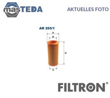 AR 265/1 MOTOR LUFTFILTER MOTORFILTER FILTRON FÜR AUDI A2,8Z0