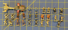 Vintage SOMA 1996 Lot 25 STAR RIDERs Space Men Figure Soldiers 2 Space Ships
