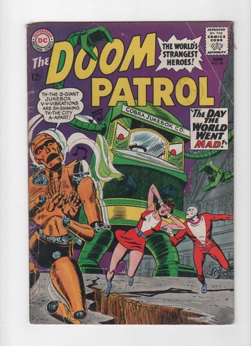 Doom Patrol 96 June 1965 Silver Age DC Comic