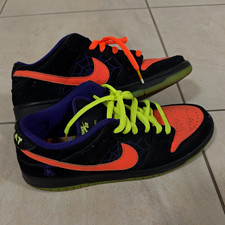 Nike SB Dunk Low Pro Night of Mischief Orange Green US 10 Medium D
