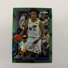 2025-26 Topps Chrome - Collin Sexton #210 Green Basketball Border  /99