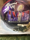 49ers Kyle Juszczyk Signed Replica Special Super Bowl Edition Mini Helmet