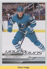 2024-25 Upper Deck Series 2 Young Guns Ethan Cardwell #459 READ 3d2