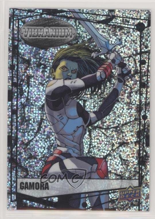 2015 Upper Deck Marvel Vibranium Raw Vibranium Gamora #28 2k3
