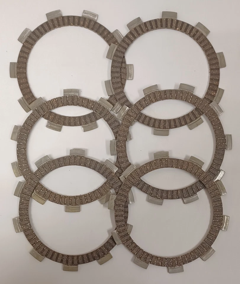 EBC Heavy Duty Clutch Friction Plate Kit Fits APRILIA RS125 2T (1992 to 2014) - Image 2 of 4