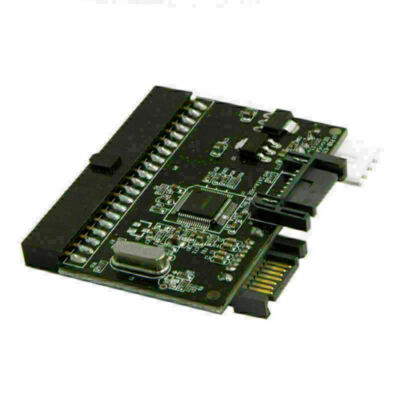 IDE 100 133 PATA to Dual Serial SATA 7PIN Adapter Converter for Hard Disk Drive