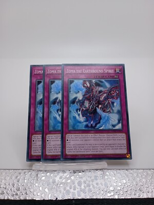 3x Zoma the Earthbound Spirit 1st Edition Common LEDE-EN079 Yu-Gi-Oh!