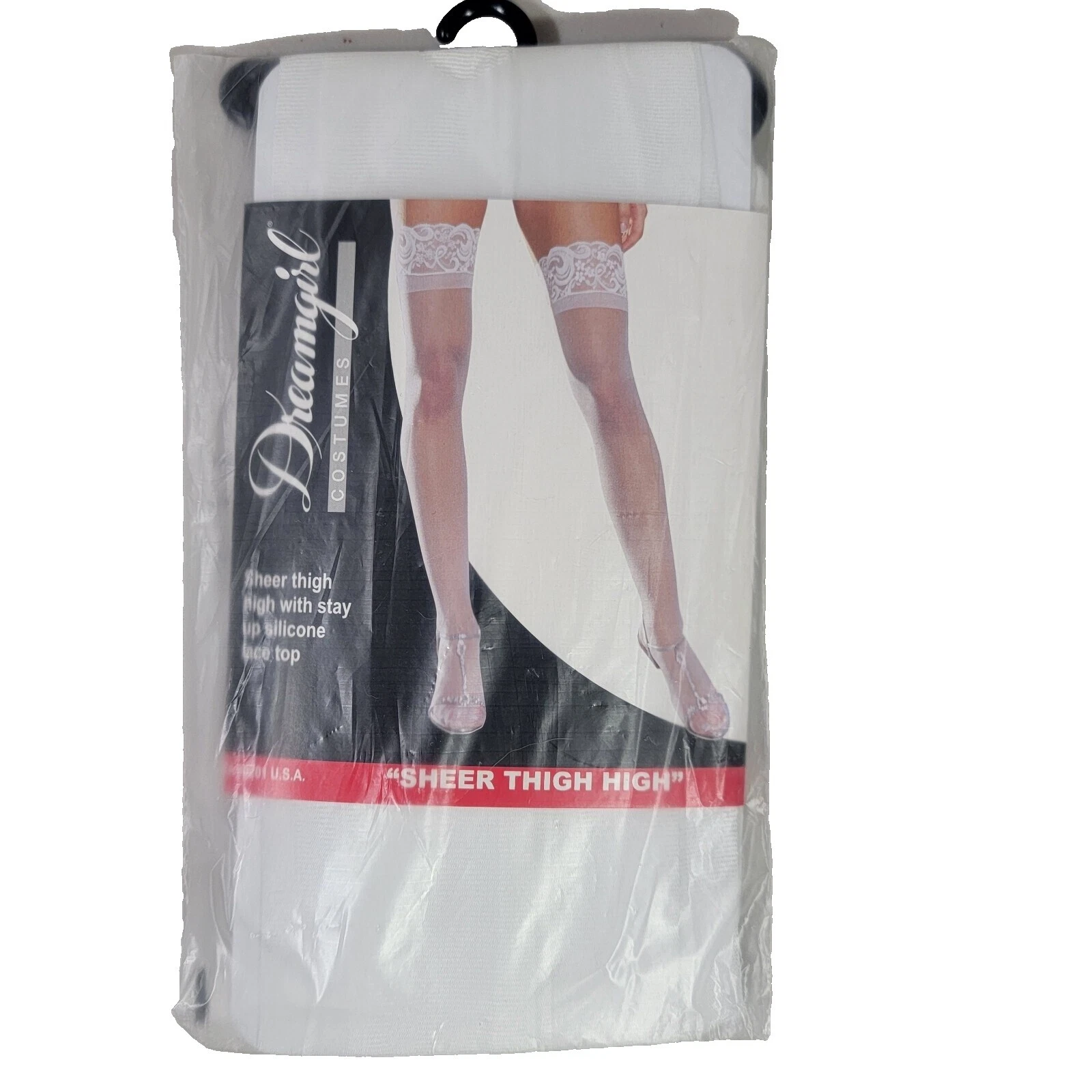 Носки колготки и носки женские Dreamgirl нейлон белые