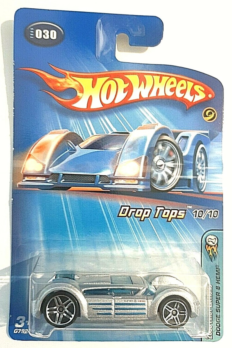 HOT WHEELS DROP TOPS 2005 First Editions Dodge Super S Hemp