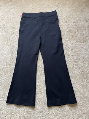 ミミ様 SPANX 20252R Classic Black Knit Ponte Hi-Rise Flare Pull on Pants