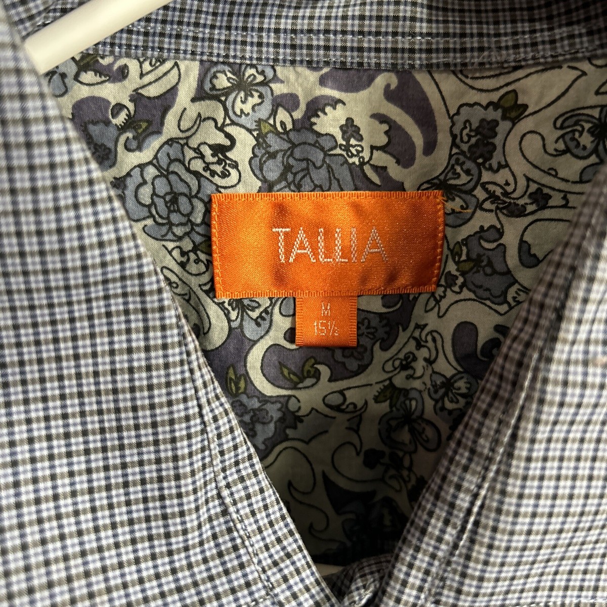 tallia orange dress shirts TALLIA ORANGE Mens Dress Shirt Blue size M