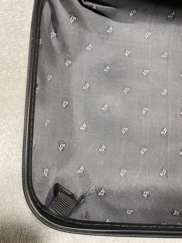 Nice Heys 21” Hardside Spinner Luggage Silver 4 Spinner Polycarbonate Made in US - Picture 17 of 22