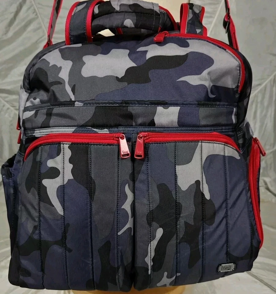 Bolso organizador grande Lug Boxer camuflaje gimnasio/durante la noche/yoga/picnic/bebé Foto 2 de 4