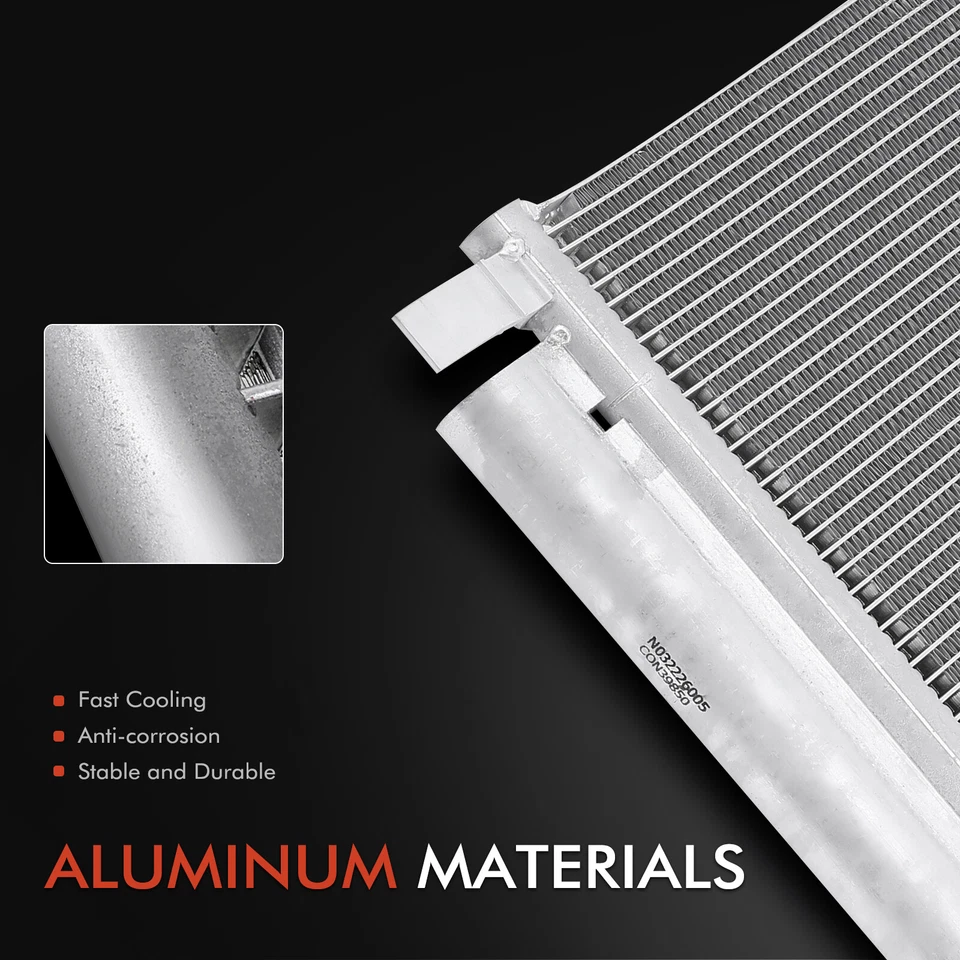 Condensador de CA con receptor secador para Hyundai Sonata 2011-2014 Kia Optima 2011-2015 Foto 2 de 4