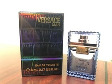 VERSACE MAN IN PURPLE BOX by VERSACE 0.17 FL oz / 5 ML EDT Miniature