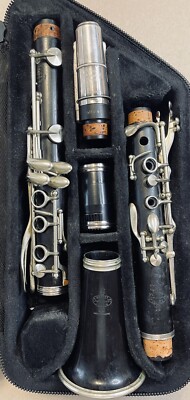 BUFFET CRAMPON PARIS 1962 PROFESSIONAL CLARINET R13 Bb TRAVEL CASE