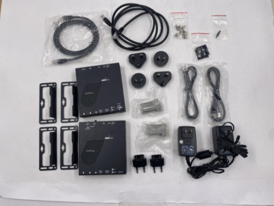 STARTECH.COM ST12MHDLAN4K UHD 4K HDMI OVER IP VIDEO EXTENDER KIT WITH CASE