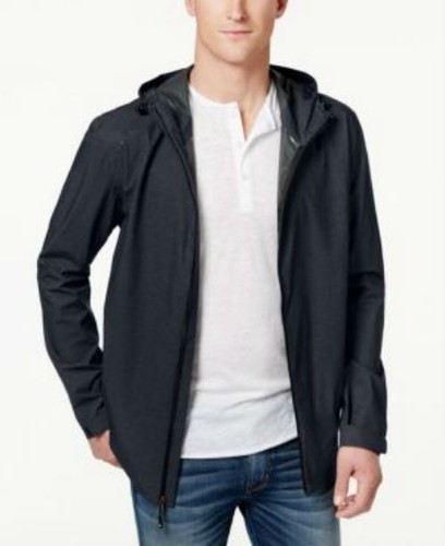 32 degrees men's hooded packable down rain jacket