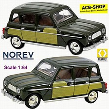 Renault 4 Parisienne 1967 Green 1:64 Norev 310939