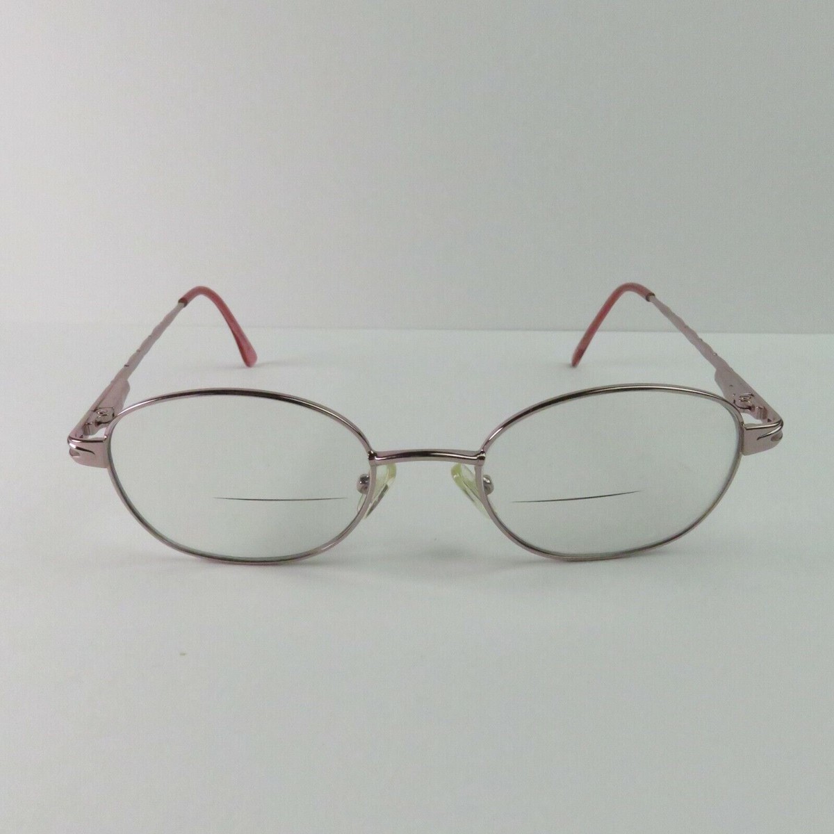 Fundamentals F107 Eyeglasses Pink 50mm Fundamentals F107 PK 50-17-130 Pink Metal Full Rim  main image 4