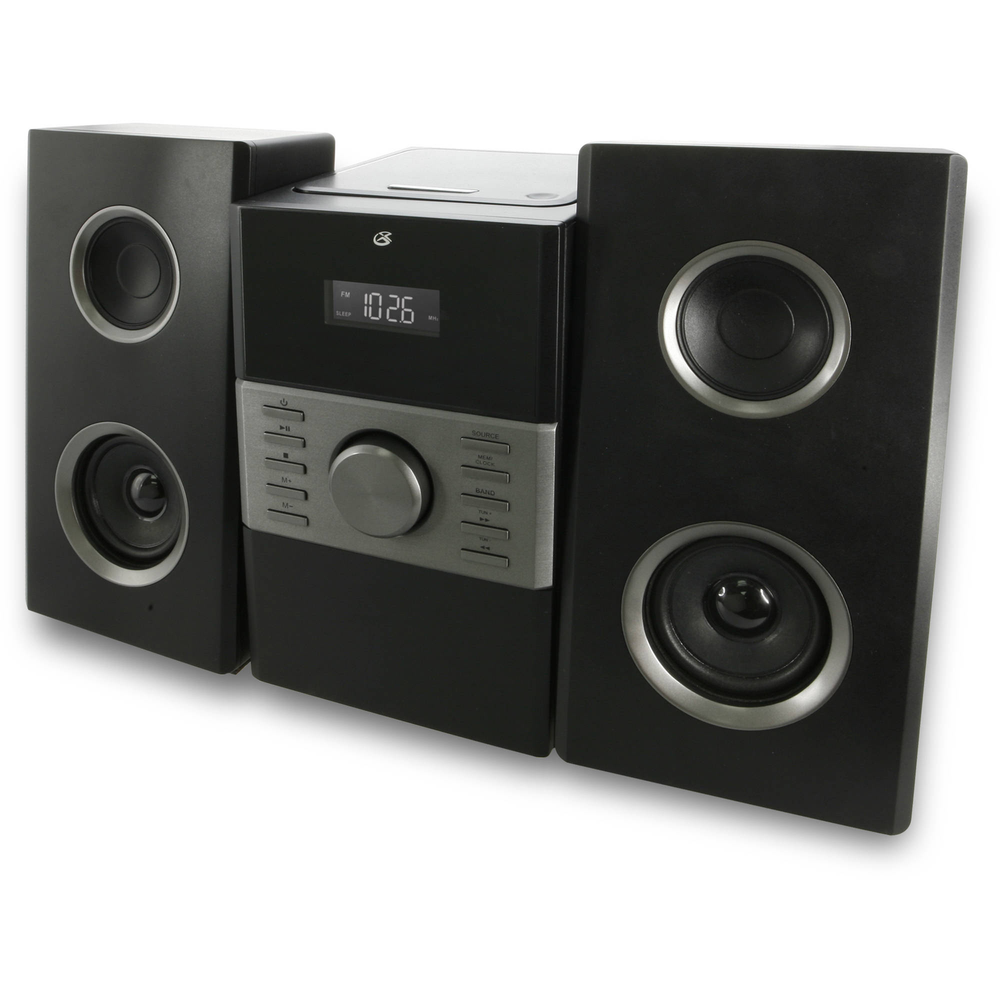 Cd Player Am/fm Radio 2 Channel With Remote Black New