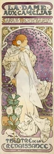 Alphonse Mucha: "Sarah Bernhardt - La Dame aux Camelias" (1896) — Fine Art Print