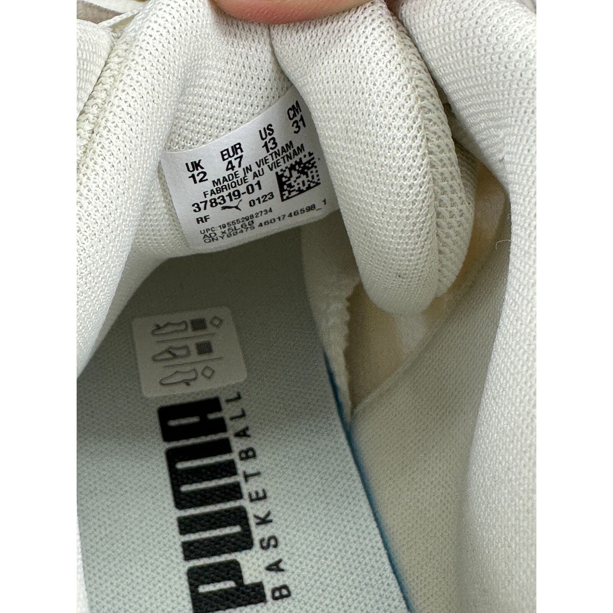 Puma Melo Ball MB.02 Mens 13 Ivory Whispers Charlotte  display picture 2