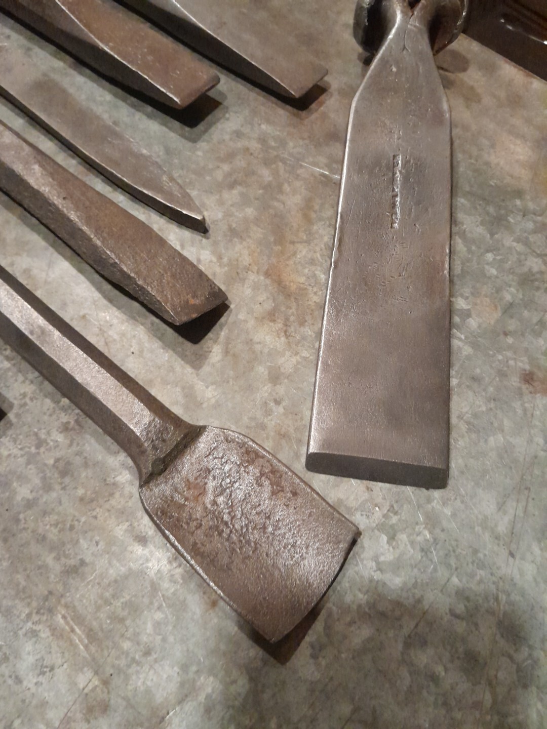 Vintage Lot Of Cold Chisels Etc Etc eBay