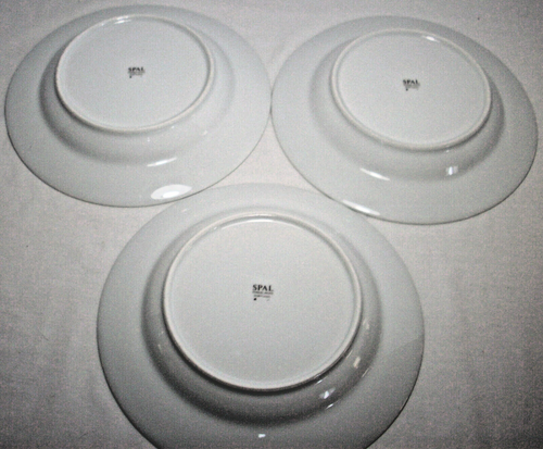 Bloque Spal: POINSETTIA: 3 cuencos de sopa con borde de porcelana 1982 M. Gertzen: EXCELENTE: SIN PRECIO BASE - Imagen 2 de 3