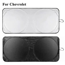 For Chevrolet Accessories Car Windshield Sun Shade UV Block Foldable Cover Visor