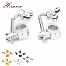 Universal Motorcycle 7/8" 22mm Standard Handlebar Windshield Bracket Mount Clamp