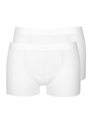 Lisca 2er Pack Herren Pant Hermes 032035 Gr. L-3XL Schwarz oder Weiss