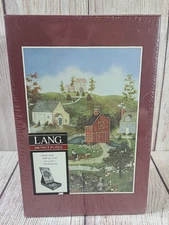 Lang Village On The Bay 300 Piece Jigsaw Puzzle Storage Box 14.5" x 20.5" New