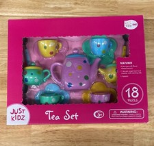 JUST KIDZ 18 PIECE TEA SET