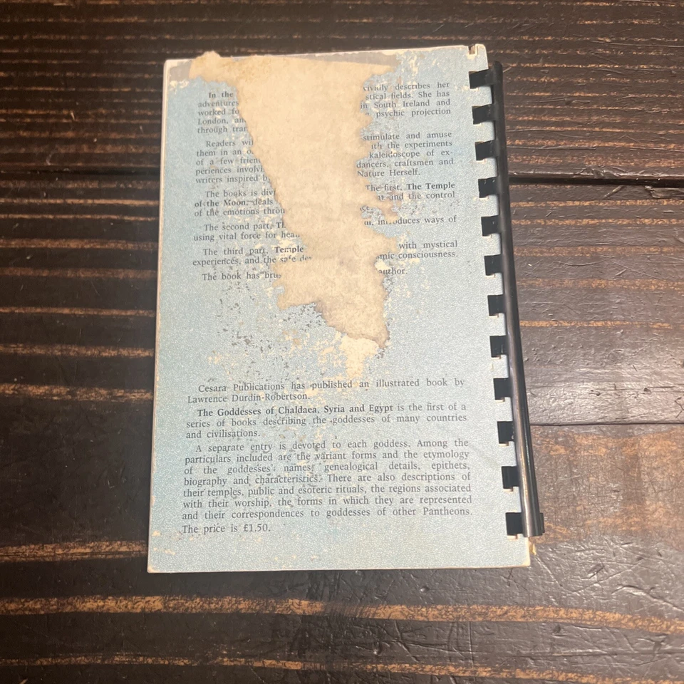 The Call of Isis 1975 Olivia Robertson 1st Edition - SIGNED! RARE!! - Image 2 of 4