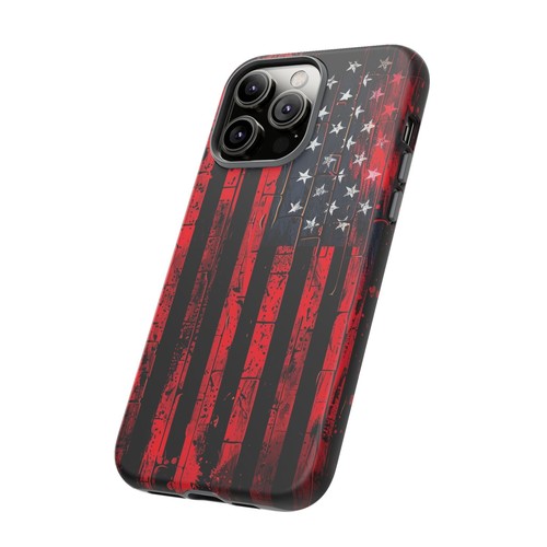 iPhone/Galaxy/Google Rugged American Flag Neon Colors Patriotic Tough Phone Case - Picture 89 of 274