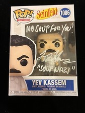 Autographed Larry Thomas Signed FUNKO Pop! Soup Nazi JSA COA Jerry Seinfeld