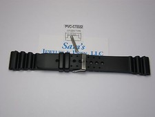 22mm Heavy Rubber Diver Watch Band-Strap  Citizen Aqualand Type/Style  CTD22