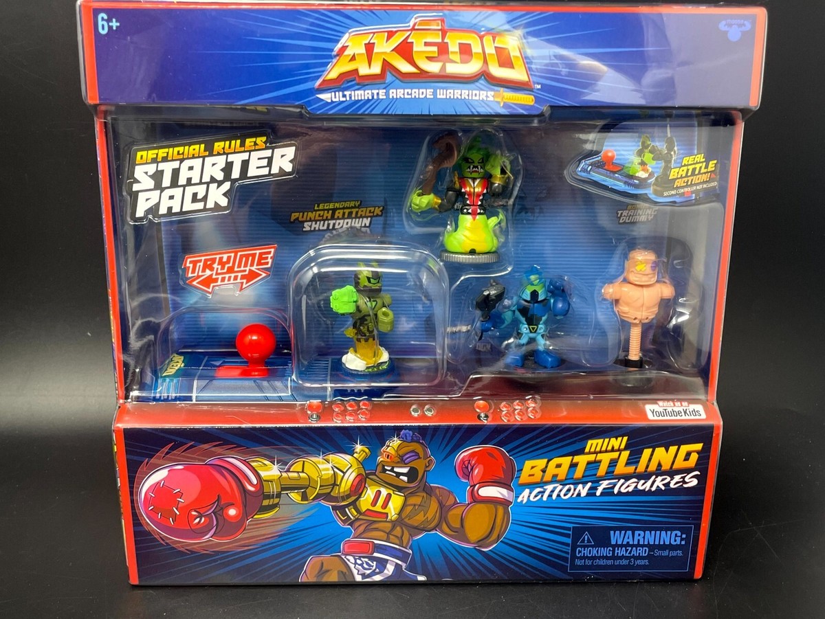 AKEDO ジャイアント4体セット アケド Legends of Akedo - Akedo Warriors - Starter Pack mit 4 Figuren und