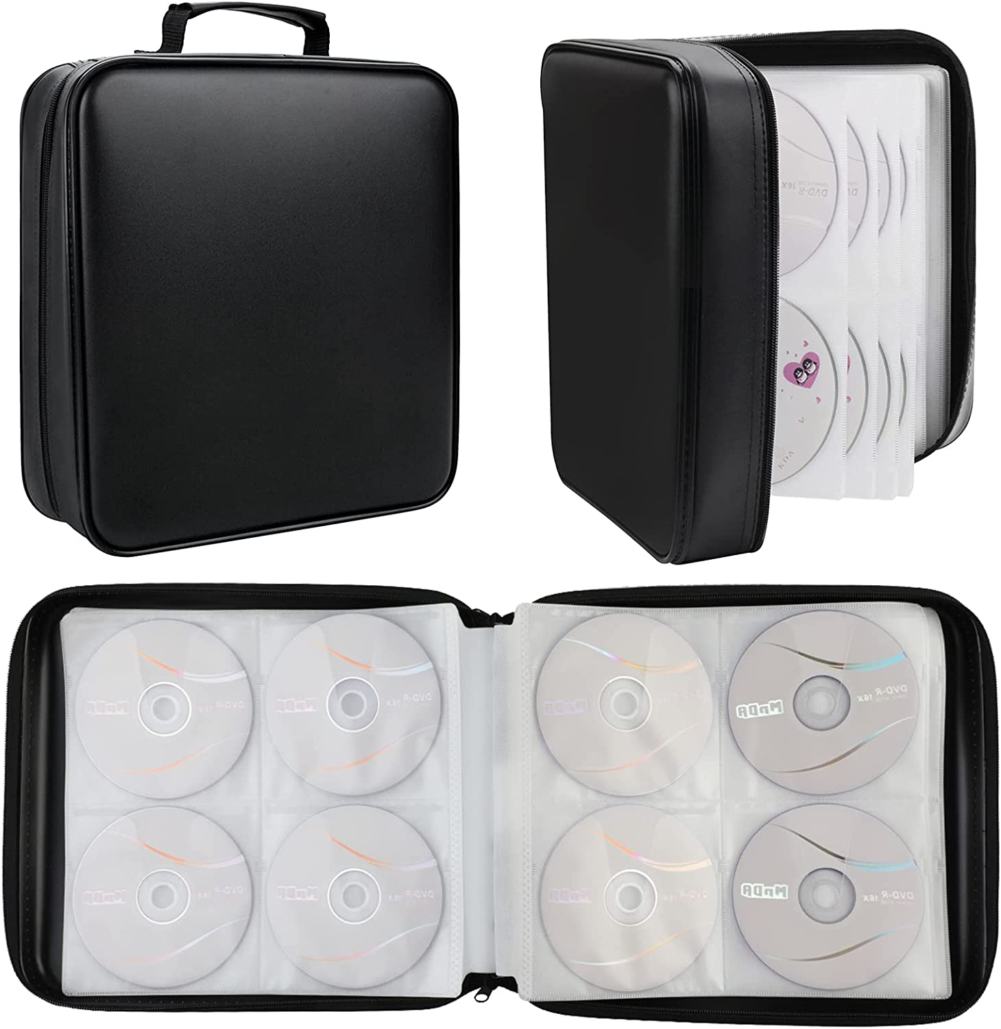 CD Case DVD Storage Case 432 Capacity Hard Plastic DVD Case Holder eBay
