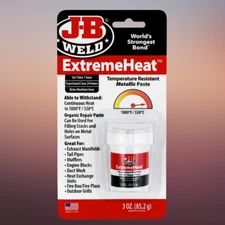 JB Weld EXTREME HEAT Temperature Resistant Metallic Paste Automotive Repair 3oz