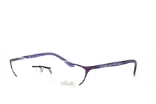 SILHOUETTE RIMLESS PURPLE Eyeglasses 6657 40 6054 50-18-130