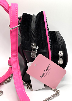 Juicy Couture Mini Backpack Purse Cherry Rhinestone Design  display picture 2