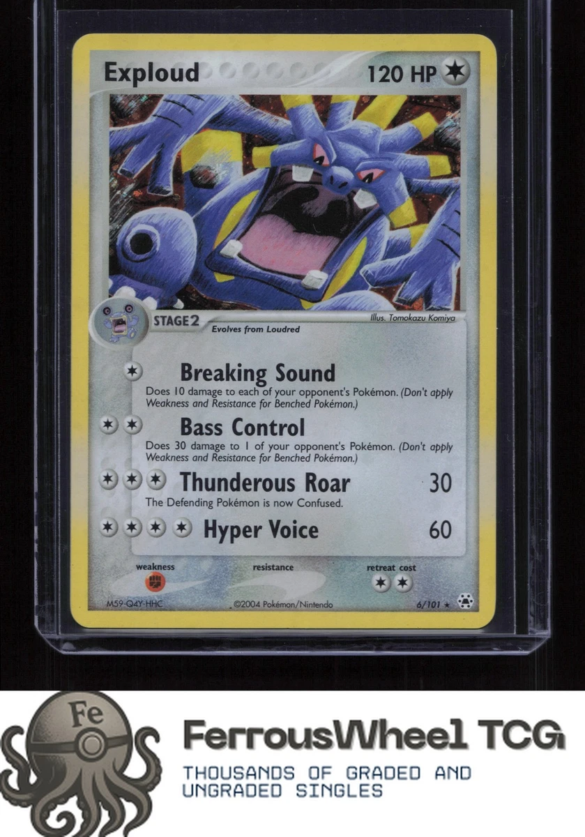Exploud Pokmon TCG Cards for sale | eBay