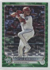 2022 Topps Series 2 Green Foilboard 499/499 Carter Kieboom #580 h7i