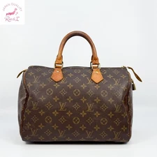 Louis Vuitton speedy 30 Monogram Canvas Hand Bag LV Authentic M41526 B25101803