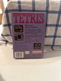 Tetris 1 & 2 Lot (NES Nintendo Entertainment System) Authentic CIB Complete