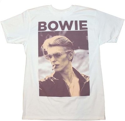 David Bowie: Smoking T-Shirt (Officially Licensed)